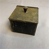 Antique Civil War Era Hinged-Lid Box