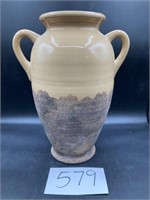 Double Handled Ceramic Vase- 14"