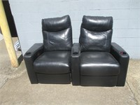 Reclining Love Seat (damage as seen in photo)