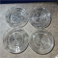 4 Manhattan salad plates