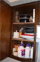 Contents of Kitchen Wall Cabinet - Storage