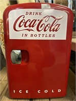 Retro Coca-Cola Refrigerator.