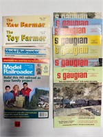 Vintage Model Train Magazines S Gaugian Toy Farner