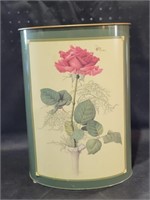 VTG Nashco Floral Waste Basket