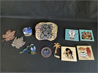 lot of collectable items shown