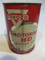 Conoca Motor Oil Can