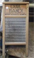 Dubl Handi wood & metal washboard - small