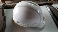 White hard hat as new,  extra large