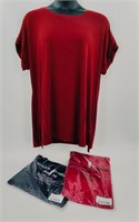 3 New Zenana Tunic T-shirts Size 3X