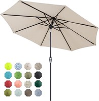 Tempera 9ft Patio Market Outdoor Table Umbrella