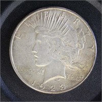 US Coins 1923-S Peace Silver Dollar, circulated