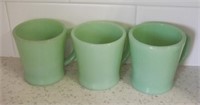 3 GREEN FIRE KING CUPS