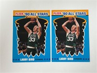 1990 Fleer Larry Bird All-Star Stickers