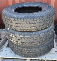 (3) Castle Rock Trailer Tires T225 / 75R15