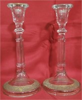 Pr Cambridge Candleholders 9.5"