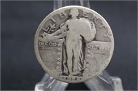 1928-D Standing Liberty Silver Quarter