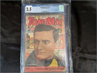 Tom Mix Western #56 CGC Graded 2.5 Golden Comic