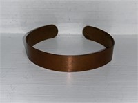 Copper Open Cuff Bangle Bracelet. #298