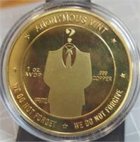 Anonymous mint bitcoin cryptocurrency token