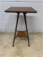 Vtg. Oak Parlor Table