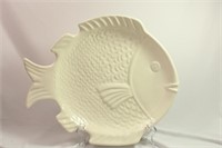 Vintage Fish Pottery Plate