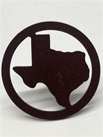 (6) Large State of Texas Metal Drawer Pulls w/
