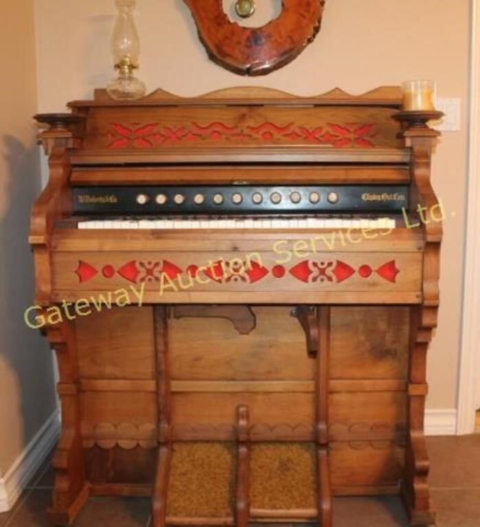 Antique Pump Organ W. Doherty & Co