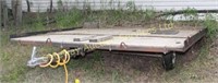 Snowmobile Tilt Deck Trailer 8' Wide