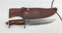 13" fix blade knife with sheath