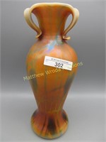 Imperial Freehand 9.75" 3 lobe HEart & Vine vase.