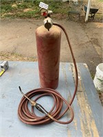 Uniweld Acetylene Bottle and Braze head- no papers