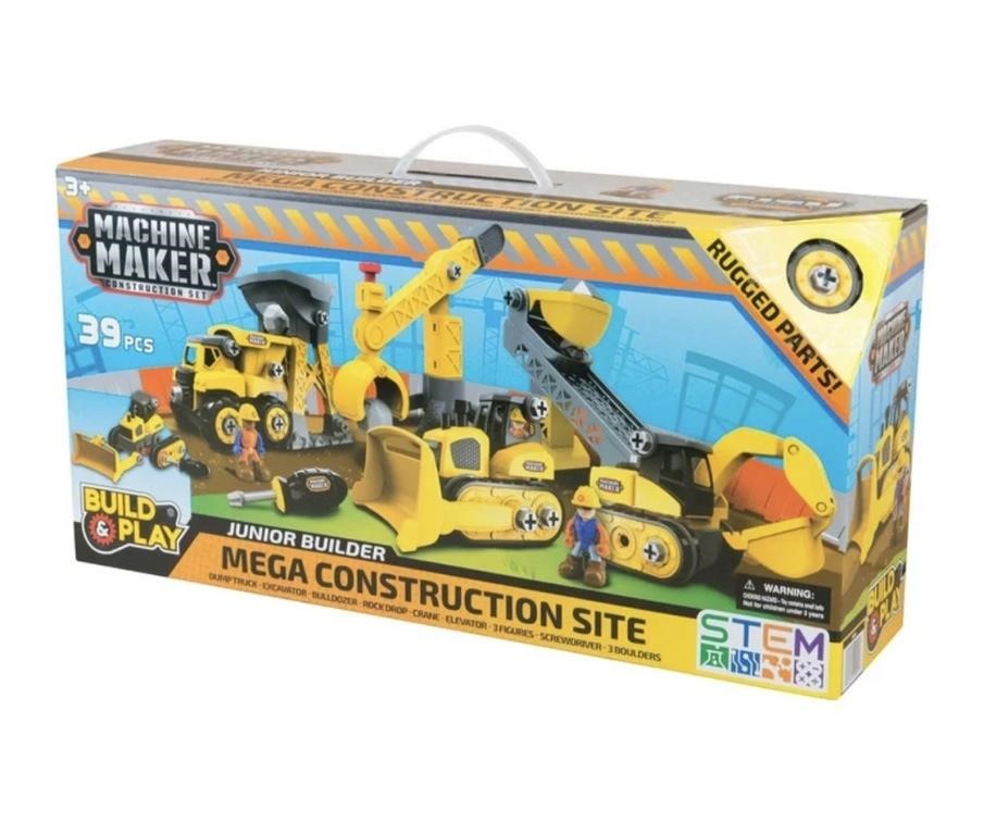 Mega Construction Site children’s building toy