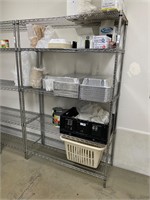 48" Wire Storage Rack w/ 5 Shelves