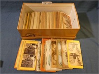 Large Lot of Stereo View Cards
