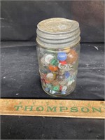 Jar of marbles