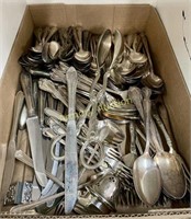 SILVERPLATED FLATWARE