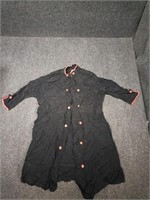 Antique handmade Asian-style tunic, medium/large