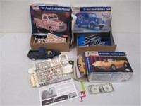 3 Revell Model Kits in Boxes - As Shown