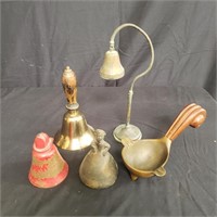 Group of vintage bells