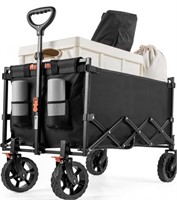 Wagon Cart Heavy Duty Foldable, Collapsible Wagon