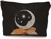 Moon Stars Tarot Makeup Bag  Astrology Gift