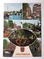 Vintage Post Card Amsterdam Holland