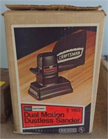 (G) Vintage Craftsman Dual Motion Dustless Sander