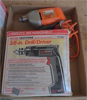 (G) Lot with Black and Decker Variable Speed