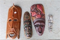 Carved Wooden Masks