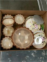 Box of plates and bowls