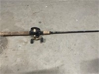 BASS PRO GRAPHITE SERIES ROD AND REEL