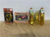 5 UNUSED LURES