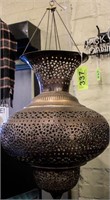 Antique Hand Wrought Moroccan Style Lamp