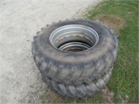 *ELLSWORTH* Firestone 20.8/38" Radial tires on dou